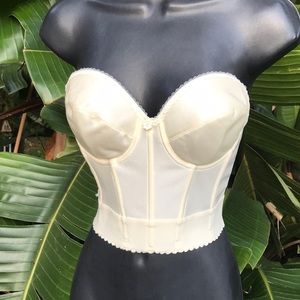 Vintage Dominique cream corset